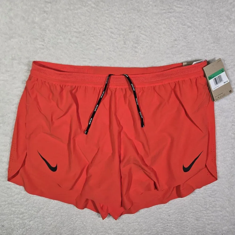 Nike Running Shorts Men’s XL AeroSwift ADV 4” Brief Lined FN3352-696 Dri-Fit $90